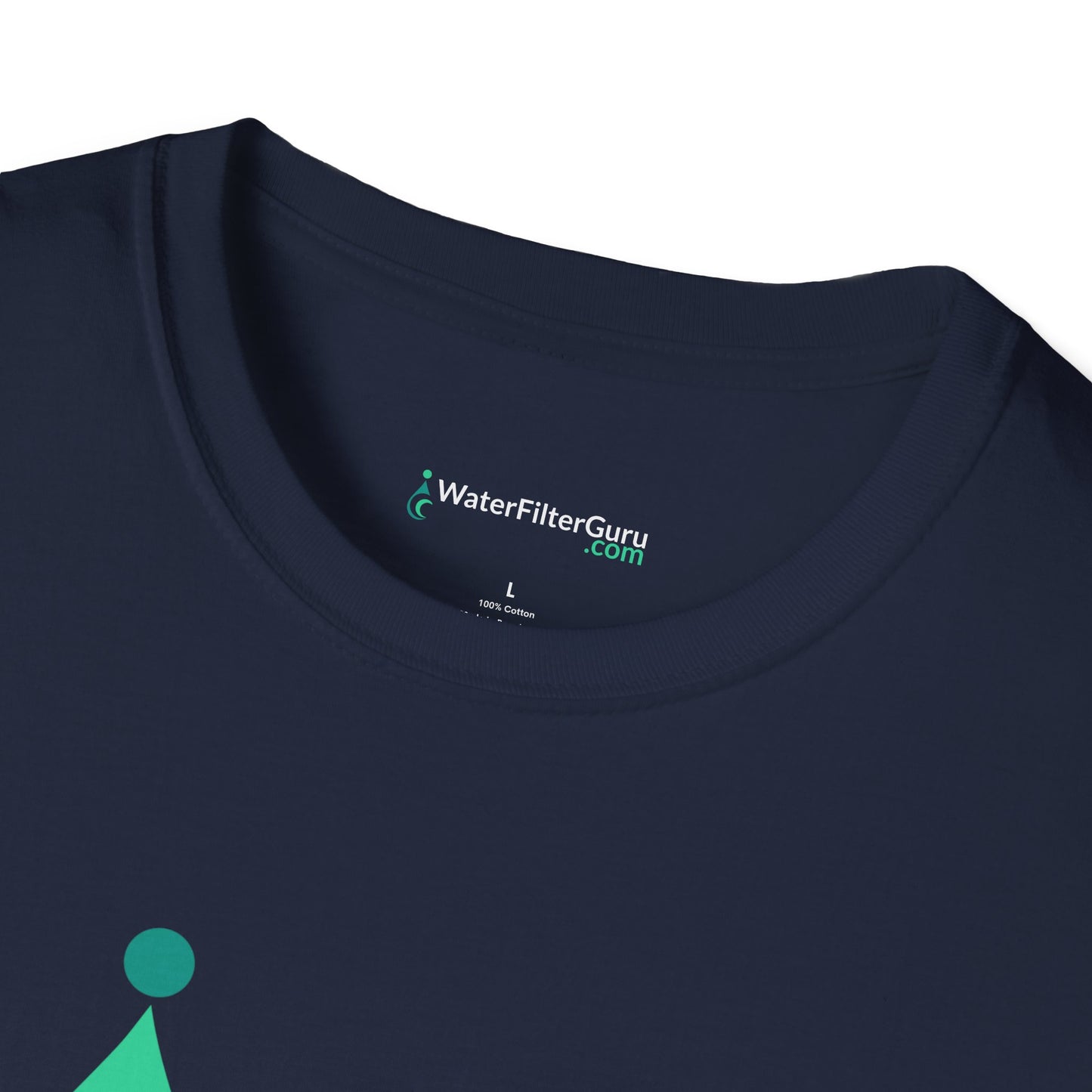 Water Filter Guru Water Drop Logo Pocket - Unisex T-Shirt