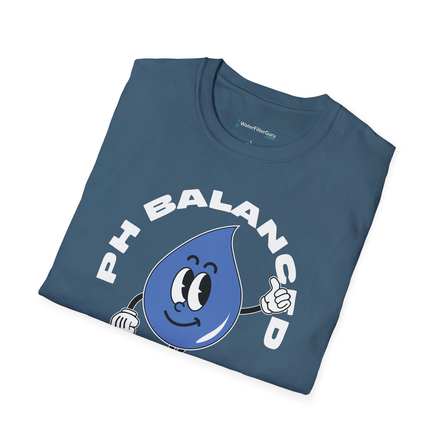 pH Balanced Just Like My Life (Sometimes) - Unisex T-Shirt (dark)