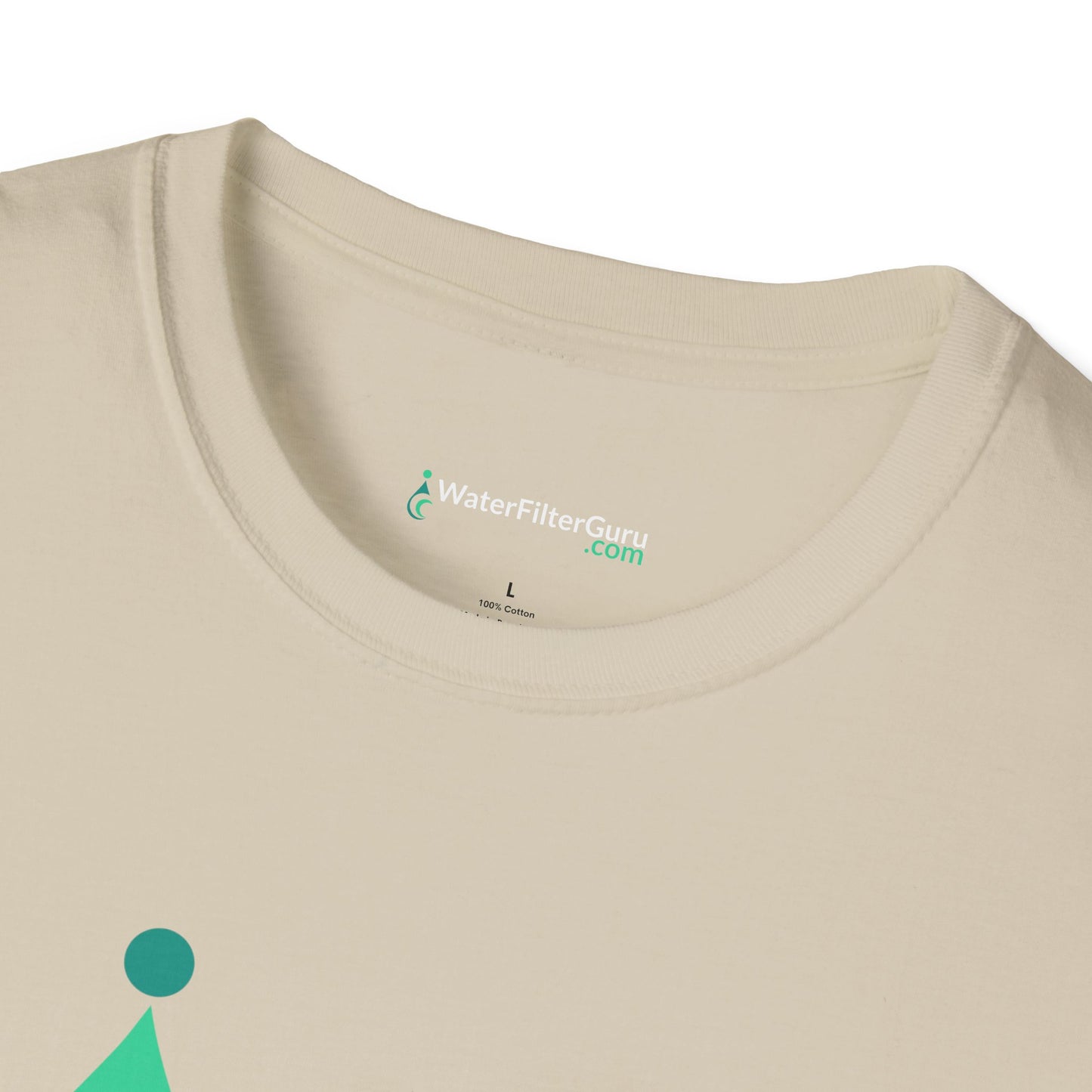 Water Filter Guru Water Drop Logo Pocket - Unisex T-Shirt