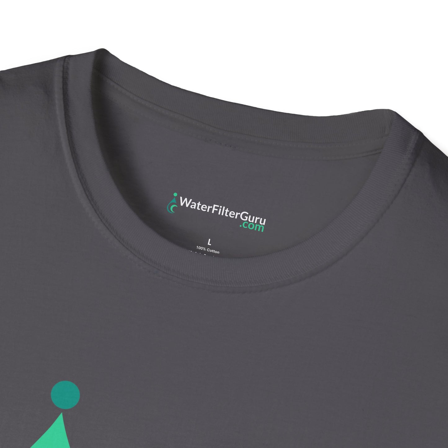Water Filter Guru Water Drop Logo Pocket - Unisex T-Shirt