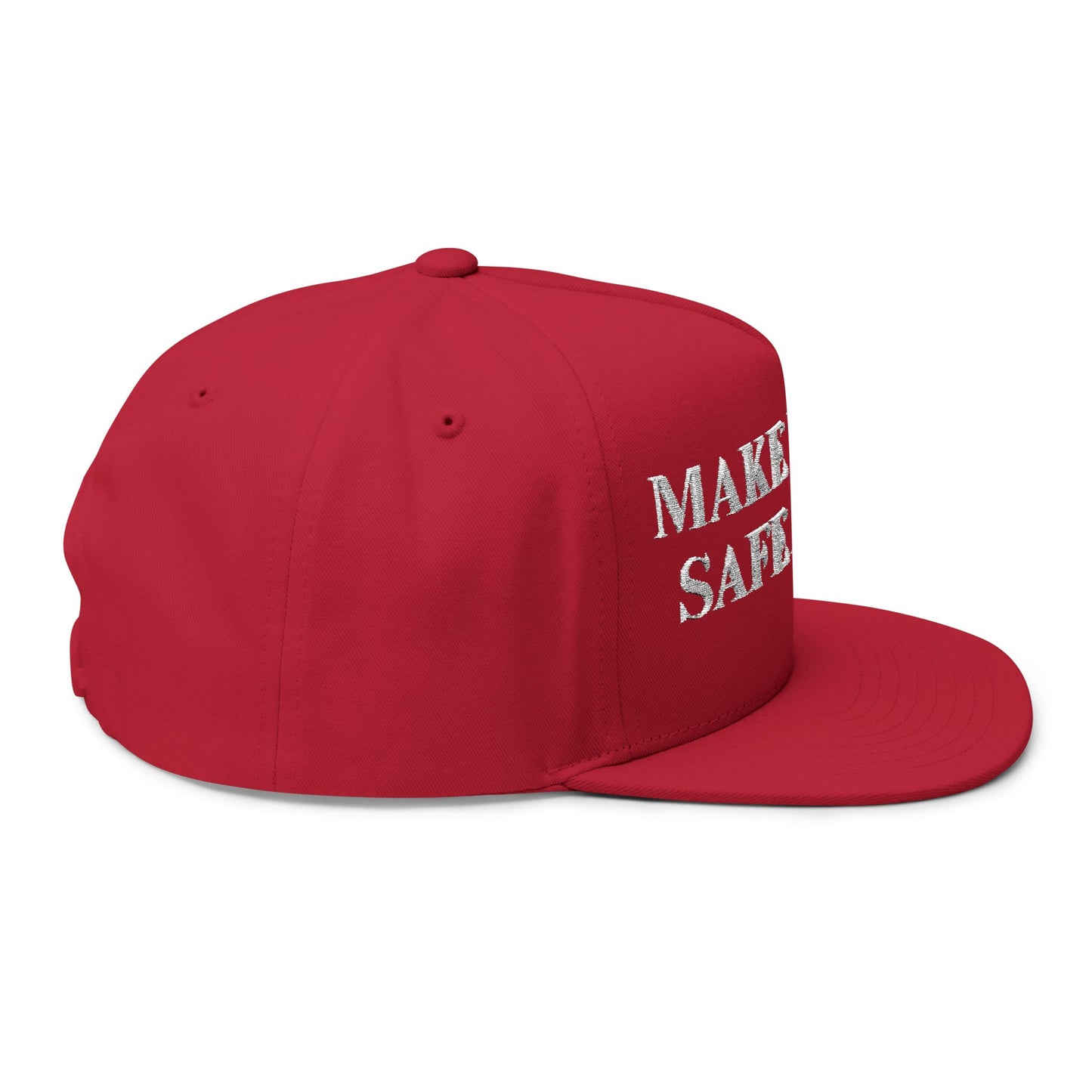 Make Water Safe Again – Embroidered Flat Bill Hat