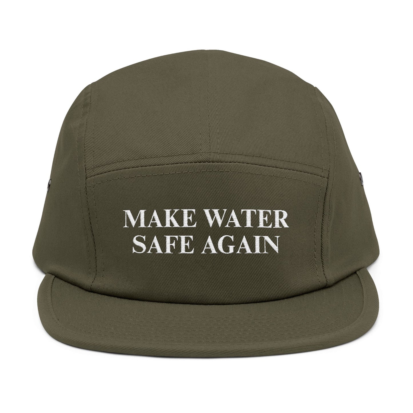 Make Water Safe Again - Embroidered 5 Panel Cap