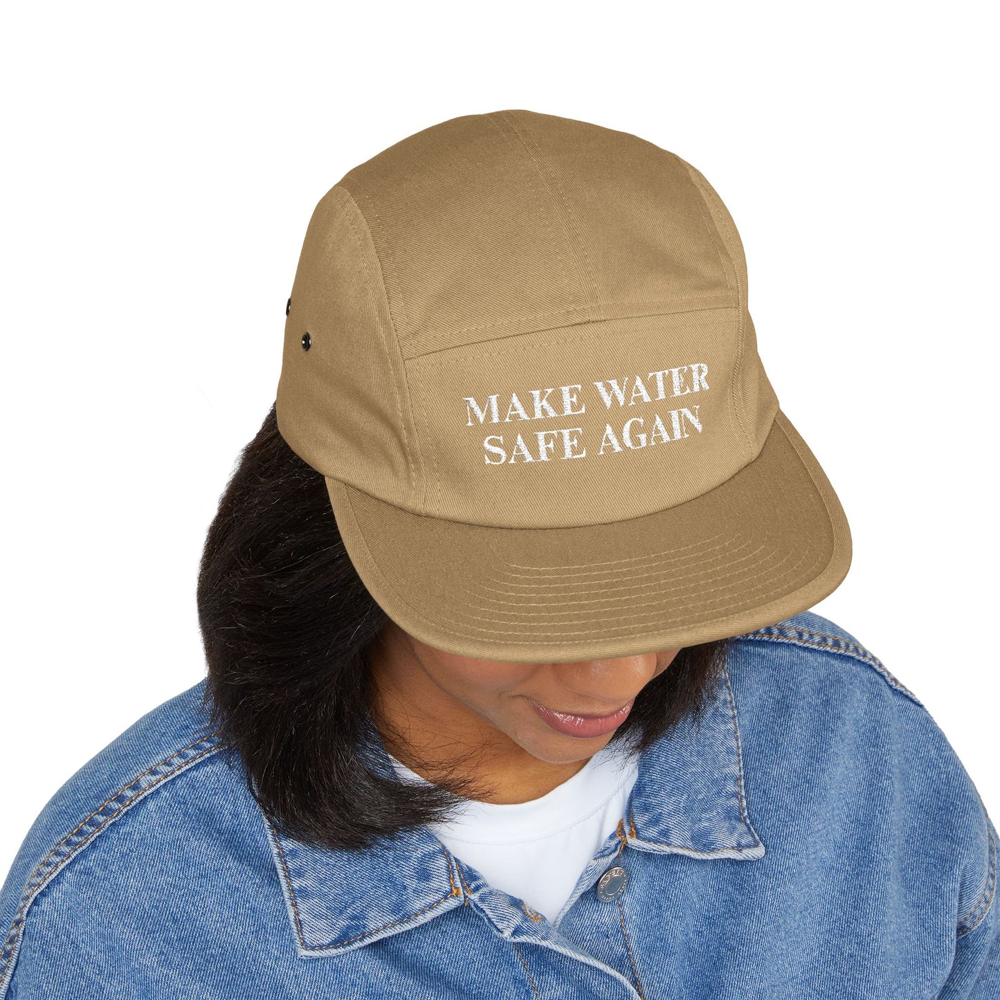 Make Water Safe Again - Embroidered 5 Panel Cap
