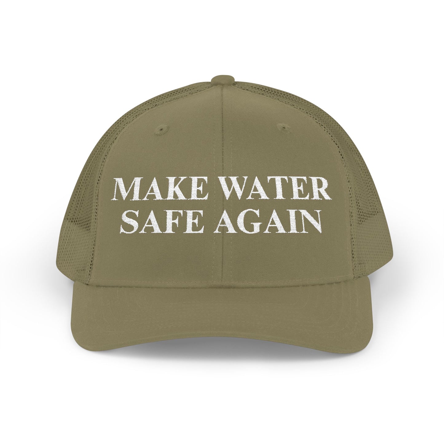 Make Water Safe Again – Embroidered Trucker Hat
