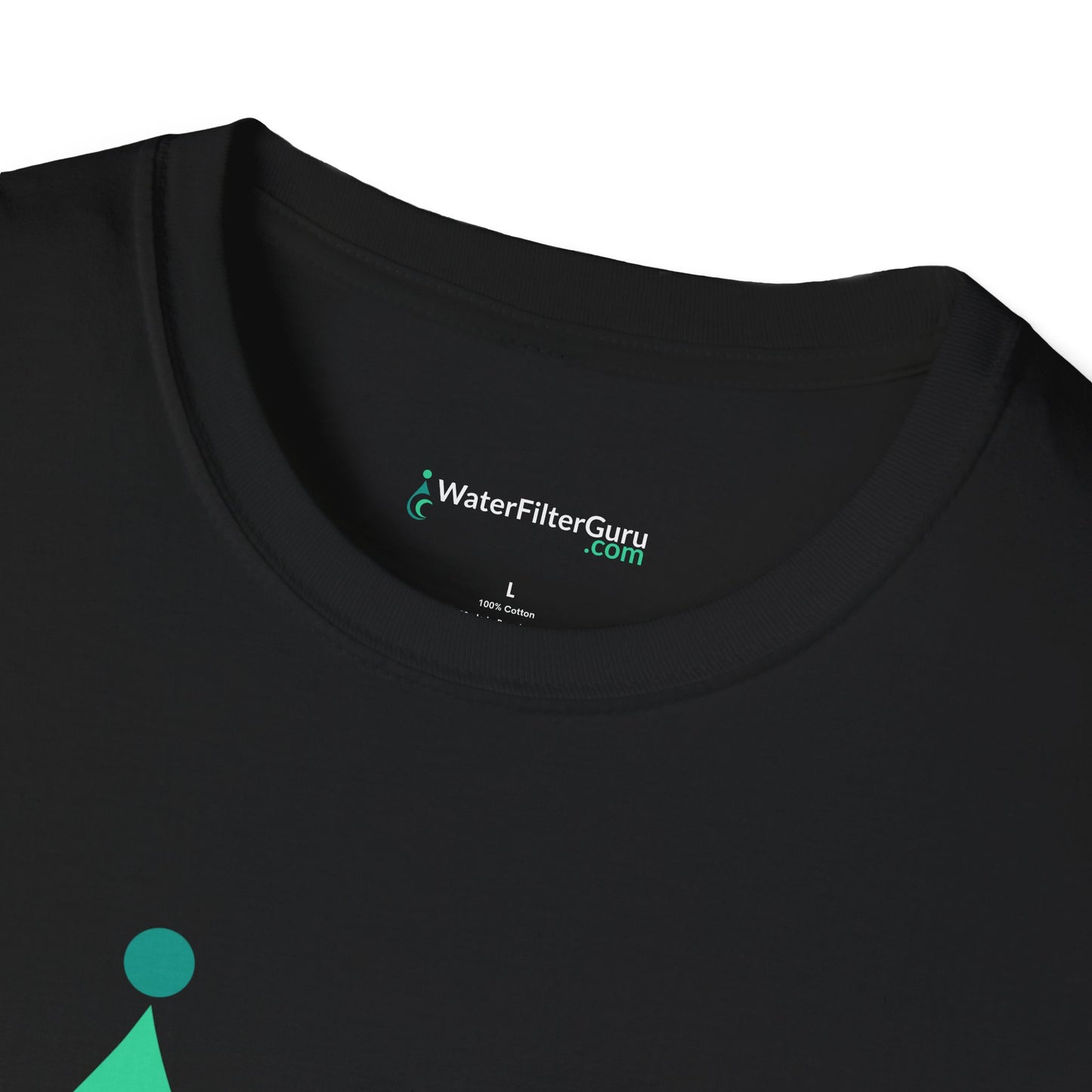 Water Filter Guru Water Drop Logo Pocket - Unisex T-Shirt