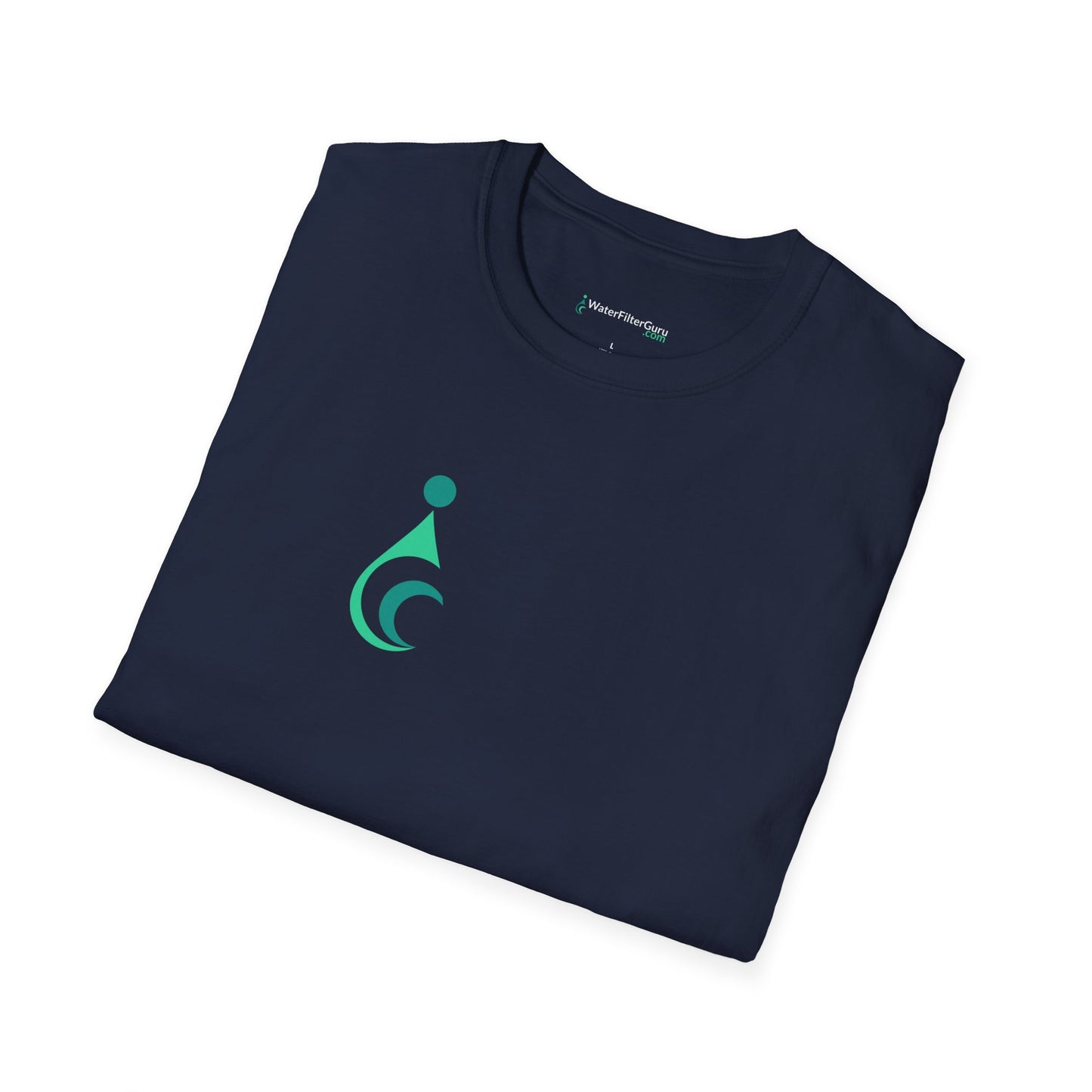 Water Filter Guru Water Drop Logo Pocket - Unisex T-Shirt