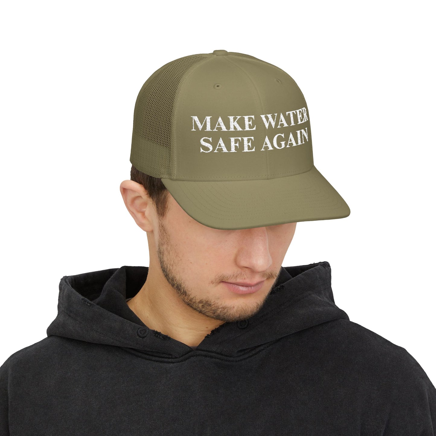 Make Water Safe Again – Embroidered Trucker Hat