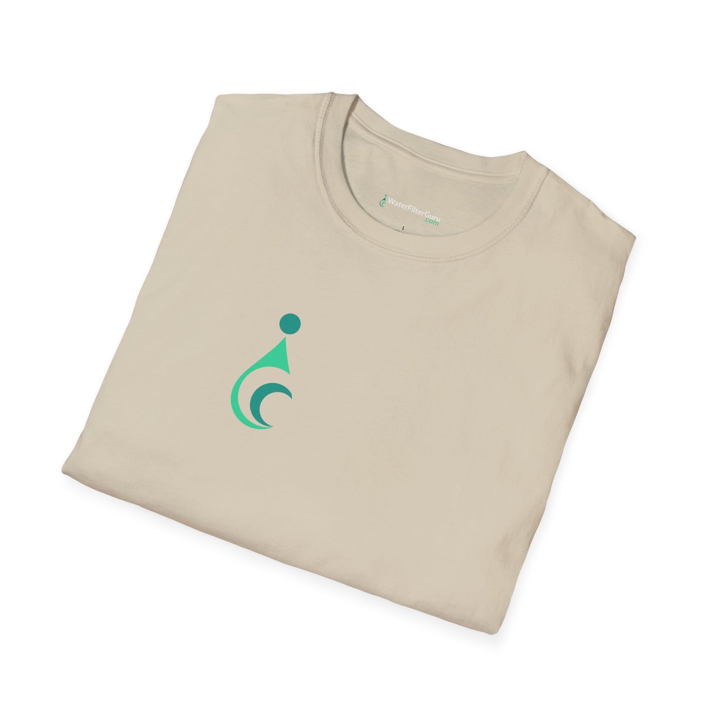 Water Filter Guru Water Drop Logo Pocket - Unisex T-Shirt