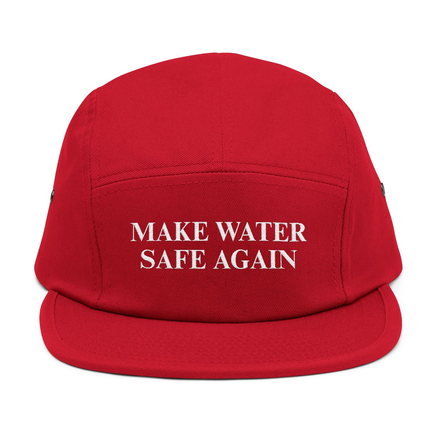 Make Water Safe Again - Embroidered 5 Panel Cap