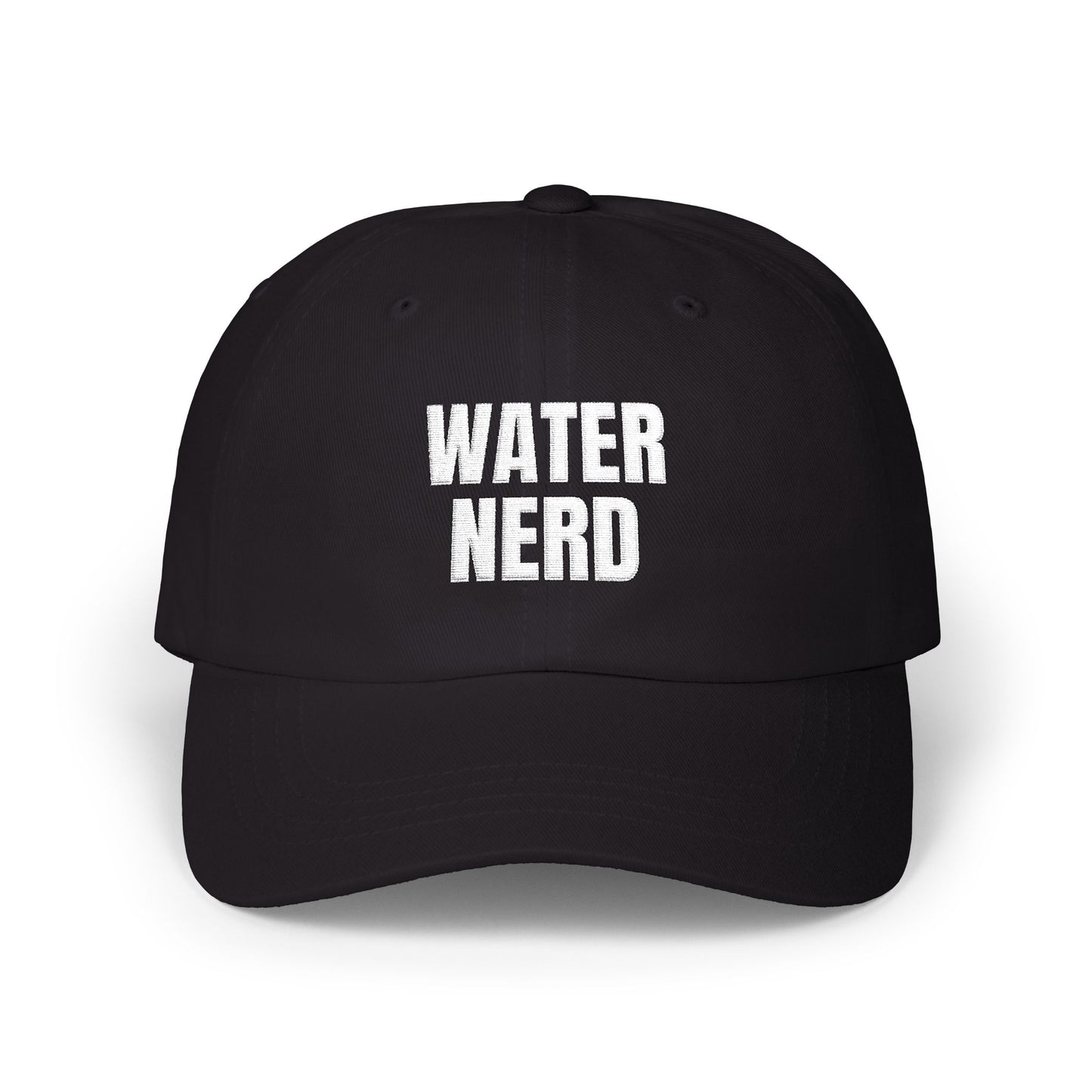 Water Nerd Dad Cap — 'Water Nerd' Embroidered Classic Dad Hat