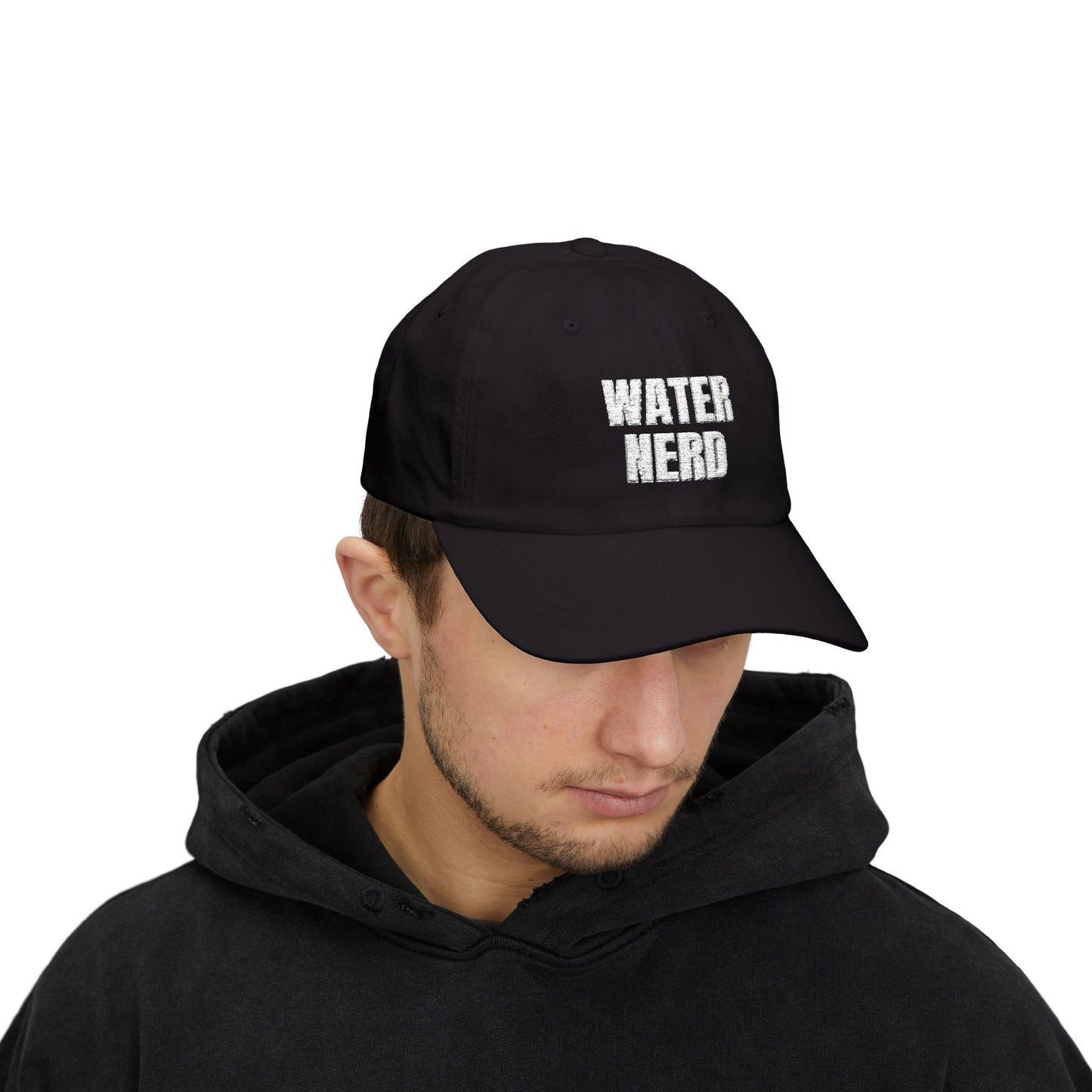 Water Nerd Dad Cap — 'Water Nerd' Embroidered Classic Dad Hat